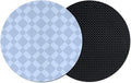Rhombus Blue Coasters Set of 2, Absorbent Coasters by Unknown
