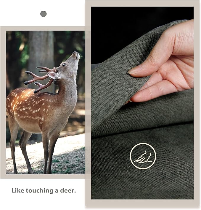 BALCONY & FALCON Rectangle Tablecloth Washable Wrinkle Resistant and Water Proof Table Cloth Decorative Linen Fabric Tablecloths for Dining Parties Kitchen Wedding and Outdoor Use(Black Olive, 57x118)
