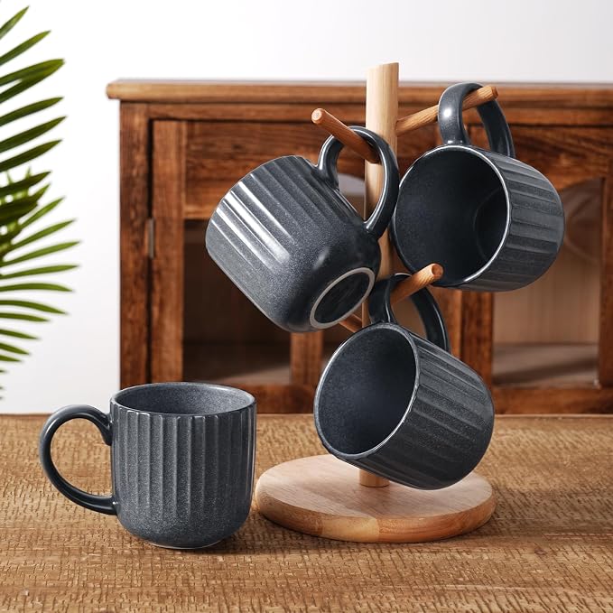 famiware Coffee Mugs Set of 4, Starlight 11 oz Mug Cup Set - Image 7