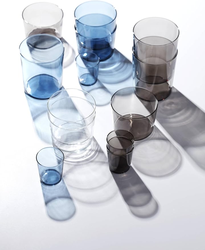 Oneida 895977 Stackables Clear Short & Tall Glasses - Image 2