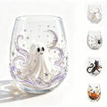 3D Halloween Artisan Glassware Collection Halloween Glass Cups | Drinking Glass by Unknown
