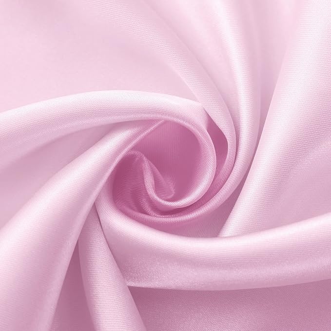 Horbaunal 6 Pack Satin Runners 12 x 108 Inch, Light Pink | Bright Silky Smooth - Image 6