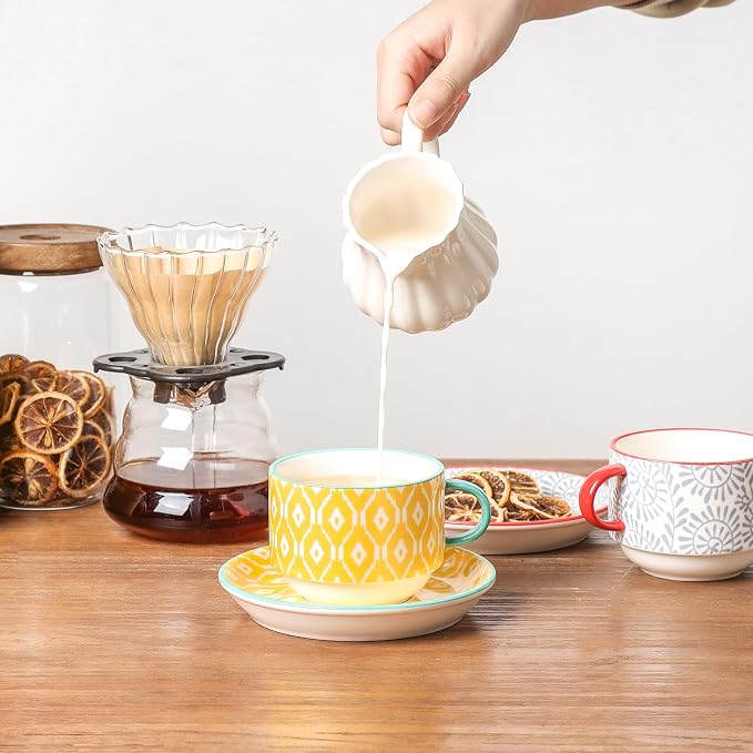 Selamica Ceramic Cappuccino Cups - Image 6