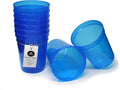 Rolling Sands 16 oz. Reusable Plastic Stadium Cups, 8 Pack, Made in USA by RollingSands