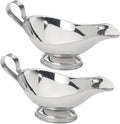 Stainless Steel Gravy Boat – Elegant Sauce Server by GEEXDEPOT