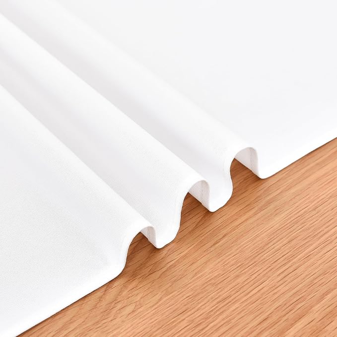 Faux Linen Table Runner Water Resistant 13 x 60 in, Coffee Table Runner - Image 6