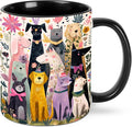 FyLybois Dog Coffee Mug 11 Ounce Mugs Ceramic Tea Cup Drinking Water Cups | by FyLybois