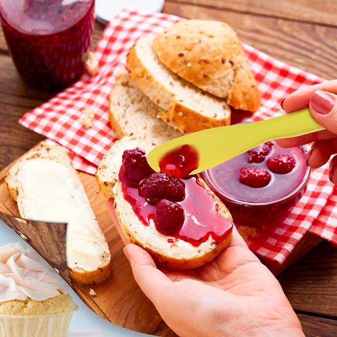10 Pieces Plastic Butter Spreader Multi Purpose Butter Knife Spreader Versatile - Image 6