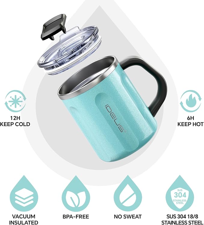 Ideus 16 oz Insulated Coffee Mug - Image 2