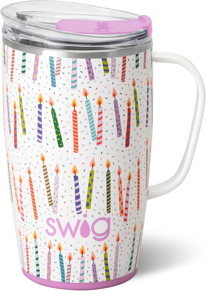Swig Life 18oz Travel Mug, Insulated Tumbler by SwigLife
