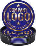 Custom Coaster with Logo by Handmade