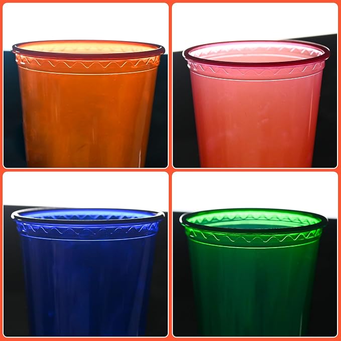 L LIKED 200 Pack 12oz Kids Cups, Spill Proof Party Cups - Image 4