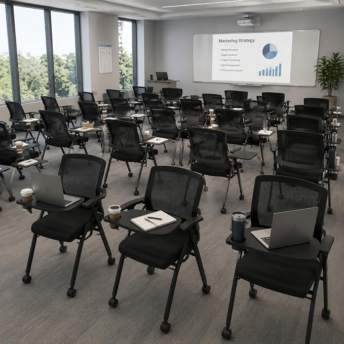 100 Pack Folding Office Chair - Image 2