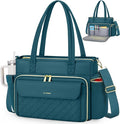 RAINSMORE Teacher Bag for Women, 15.6" Laptop Work Tote, 40oz Cup Holder | by RAINSMORE