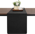 Table Runners 94 Inch Long, Dual-Sided Faux Leather Table Runner | Waterproof by Chitomars
