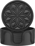 HFHOME Silicone Coasters Set by HFHOME
