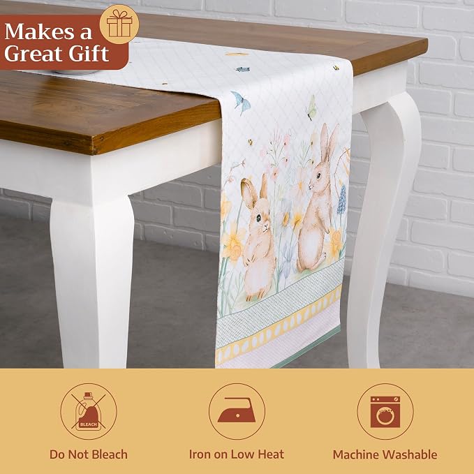 Maison d' Hermine Table Runner 100% Cotton 14.50" x 108" | Table Runners 108 - Image 5
