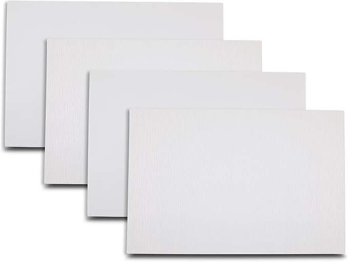Placemats Set of 4 12" x 18" Heat-Resistant Table Mats for Dining Table Set for 4 Kitchen & Dining Room Decor Farmhouse, Boho, & Modern Style Easy to Clean, Durable & Stylish Table Decor