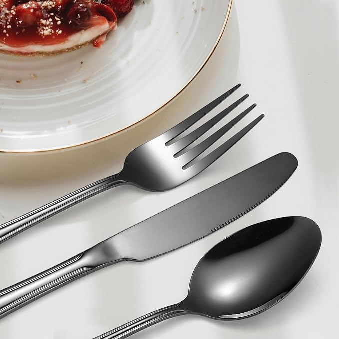 20 Pieces Stainless Steel Silverware Set - Image 8