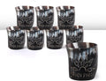 Handicrafts Home Viking Horn Shot Glasses Set of 8, Handmade Natural Ox Horn by HandicraftsHome