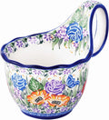 ALMA 16oz Soup Bowl with Large Handle, Microwave Safe, Gift by HandmadePotteryForHome