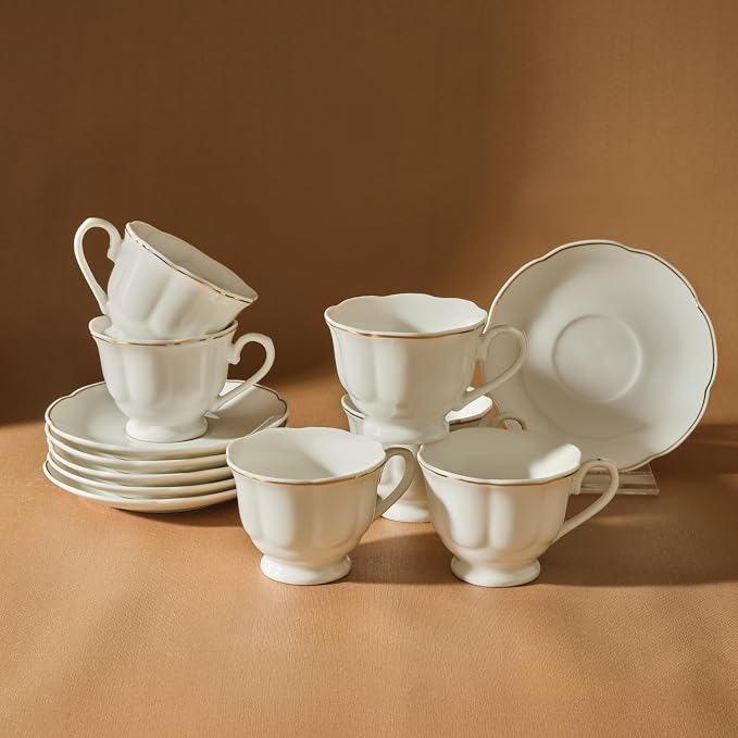 KARACA Çan Turkish Small Coffee Cup Set by Karaca
