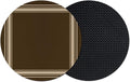 Dark Brown Coasters Set of 2 Absorbent Coasters by Unknown