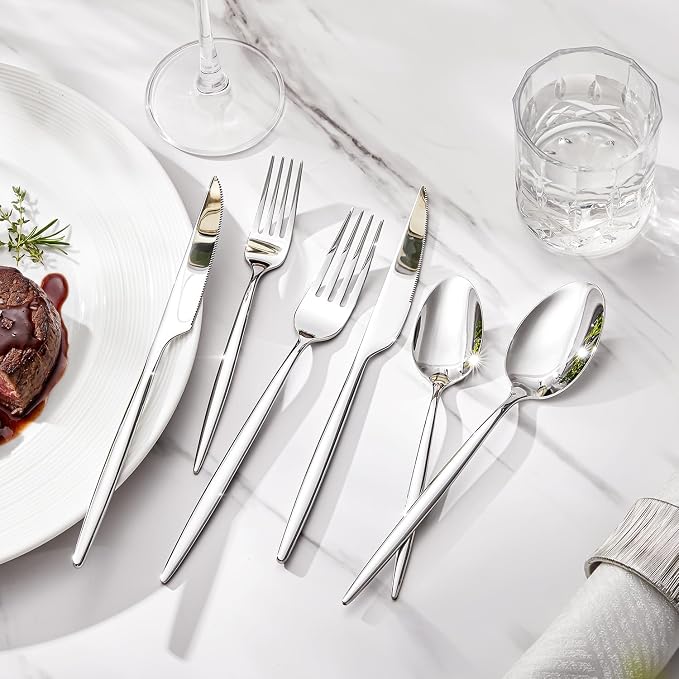 24 Piece Silverware Set for 4 - Image 3