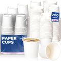 Fit Meal Prep 4 oz Disposable White Paper Cups by FMPBRANDS