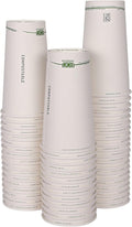 ECO PRODUCTS GreenStripe Disposable Paper Hot Cups, 20 oz, Paper To-Go Cups by Eco-Products