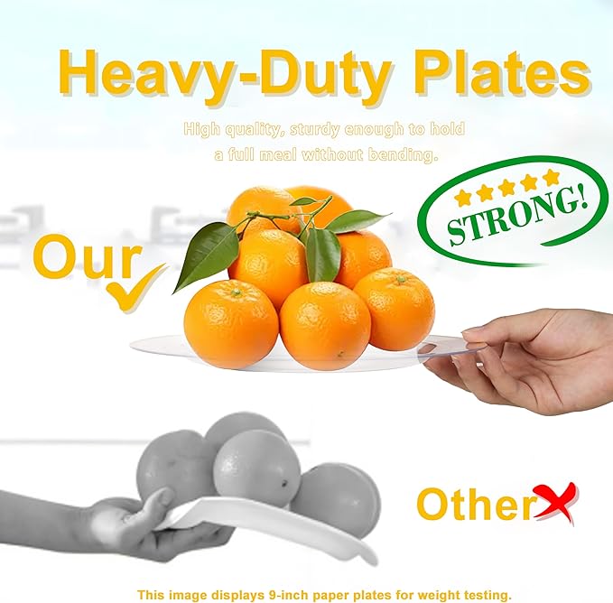 GATHER 350PCS Clear Gold Plastic Plates - Disposable Gold Dinnerware Sets Includes 100 Gold Rim Plastic Plates, 150 Silverware, 50 Napkins, 50 Cups for Party, Wedding
