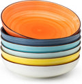 Sweese 6-Pack Ceramic Pasta Bowls, High-Grade Durable Professional Quality by Sweese