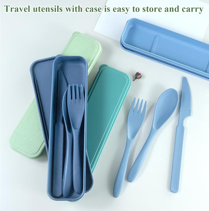 4 Sets Reusable Utensils Set - Image 6