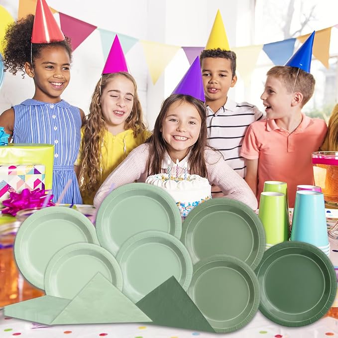 CMUSKO Sage Green Baby Shower Decorations - Image 3