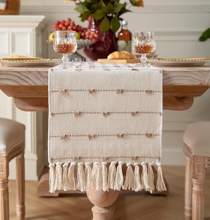 Caflife Boho Table Runner 48 Inchs Long by Caflife
