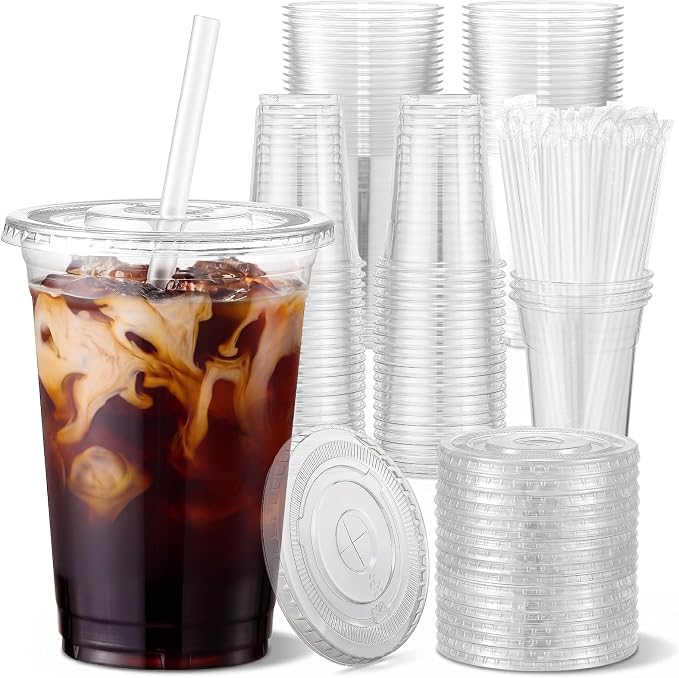VITEVER Clear Plastic Cups by VITEVER