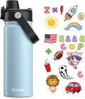 baab 18oz Kids Insulated Water Bottle 18/8 Stainless Steel Kids Cup 1 Pack | by baabKidWatterBottle