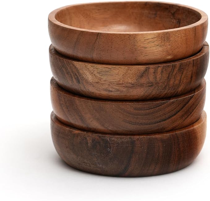 Acacia Wood Bowls - Image 8