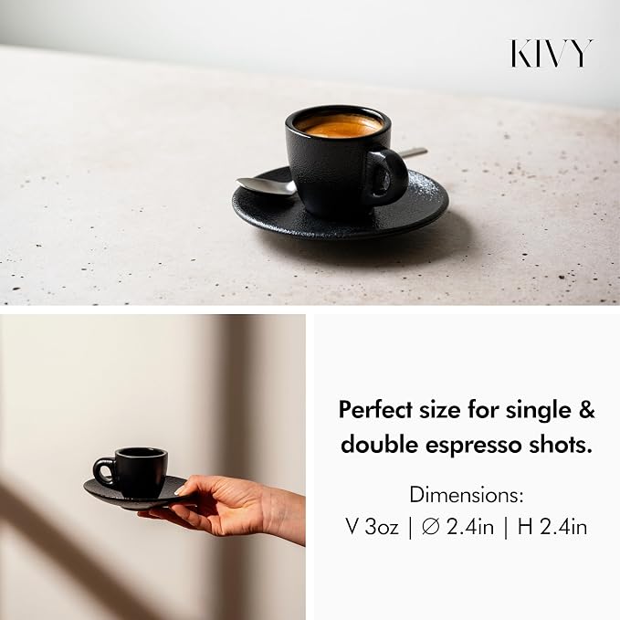 KIVY 3 oz Espresso cups set of 4 - Image 4