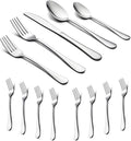 LIANYU 48-Piece Silverware Set by LIANYU