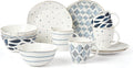 Lenox Blue Bay 12-Piece Dessert Set, 10.30 LB by Lenox