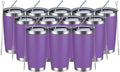 MEWAY 20oz Tumbler 12 Pack Double Wall Vacuum Insulated Travel Mug Bulk by MEWAY