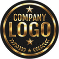 Custom Leather Coasters with Logo by Handmade