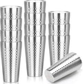 Metal Cup, 19 oz Insulated Tumbler, 12 Pack Double Wall Unbreakable Stackable by Offiper