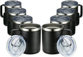 MEWAY 12oz Coffee Mug With Handle 8 Pack Bulk, Stainless Steel Insulated Travel by MEWAY