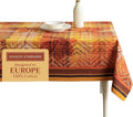 Maison d' Hermine Table Cloth Rectangle Table 100% Cotton 70 x 108 Inches Fall Tablecloth Reusable Everyday Use for Thanksgiving Christmas Decorations Dining Farmhouse Party (Thanksgiving Tartan)