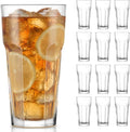 Libbey Gibraltar DuraTuff Drinking Glass Drinking Cup Set, Iconic Heavy Base by Libbey