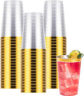 Goodluck 50PCS 14oz Gold Plastic Cups by GoodLuck