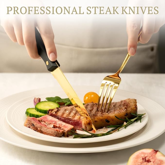 Astercook 24-Piece Silverware Set - Image 3