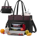 LOVEVOOK Lunch Bag for Women, Work Laptop Tote Bag by LOVEVOOK